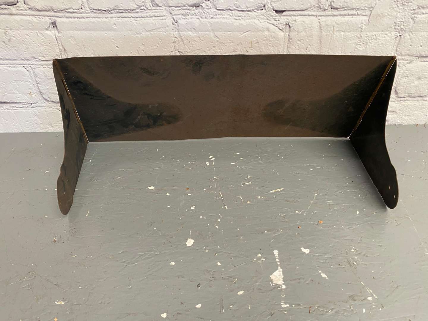 <p>Dunlop, a printed yellow tin, folding forecourt sign,&nbsp;</p>