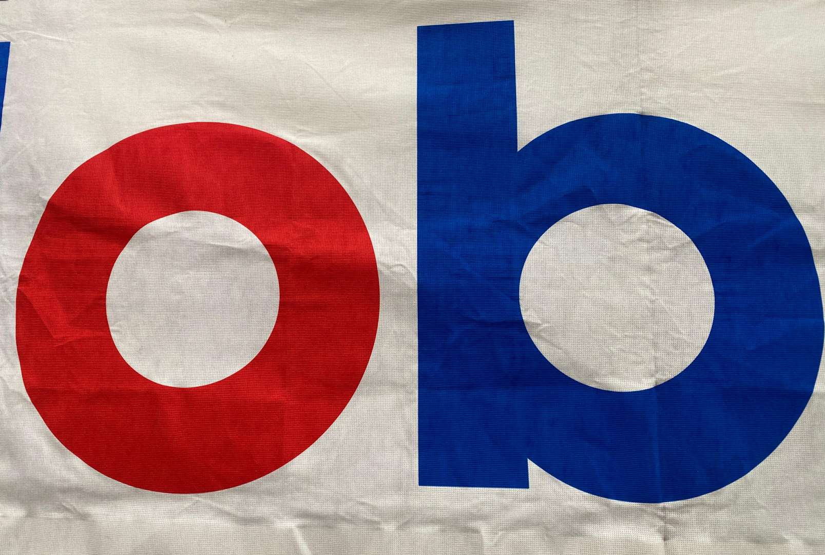<p>Mobil 1, a late 20th century cloth banner,</p>