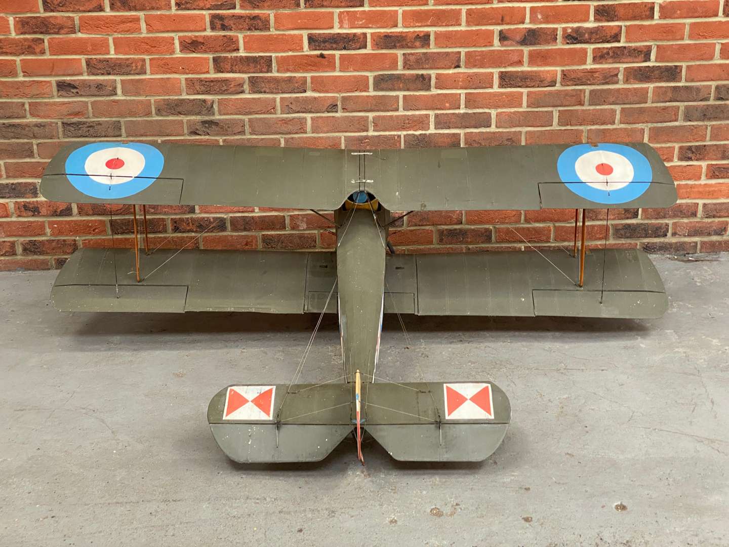 <p>Sopwith Aviation Co Ltd, ¼ scale model Bi-Plane,&nbsp;</p>