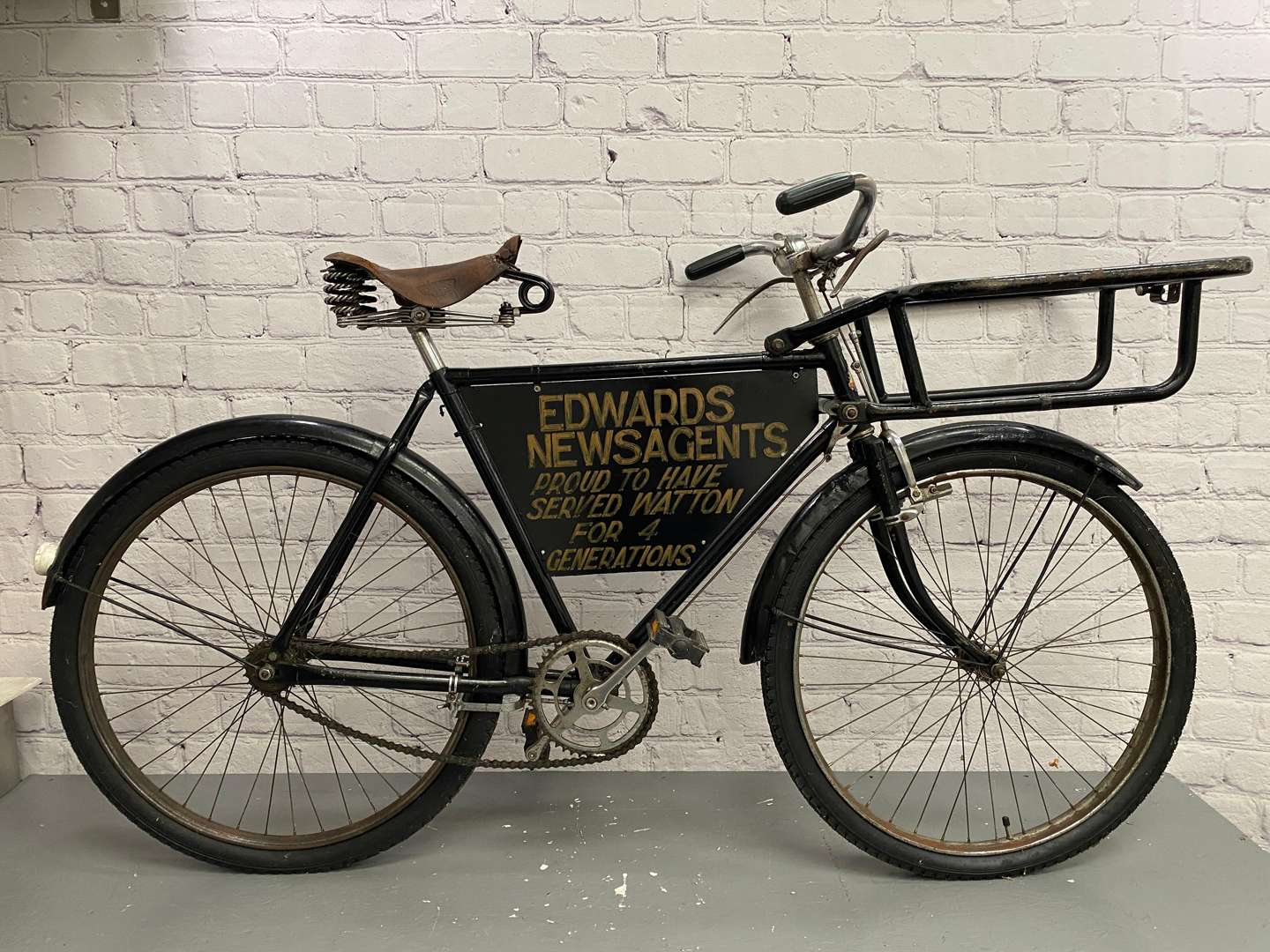 <p>Elswick, a mid 20th century trade bicycle,</p>