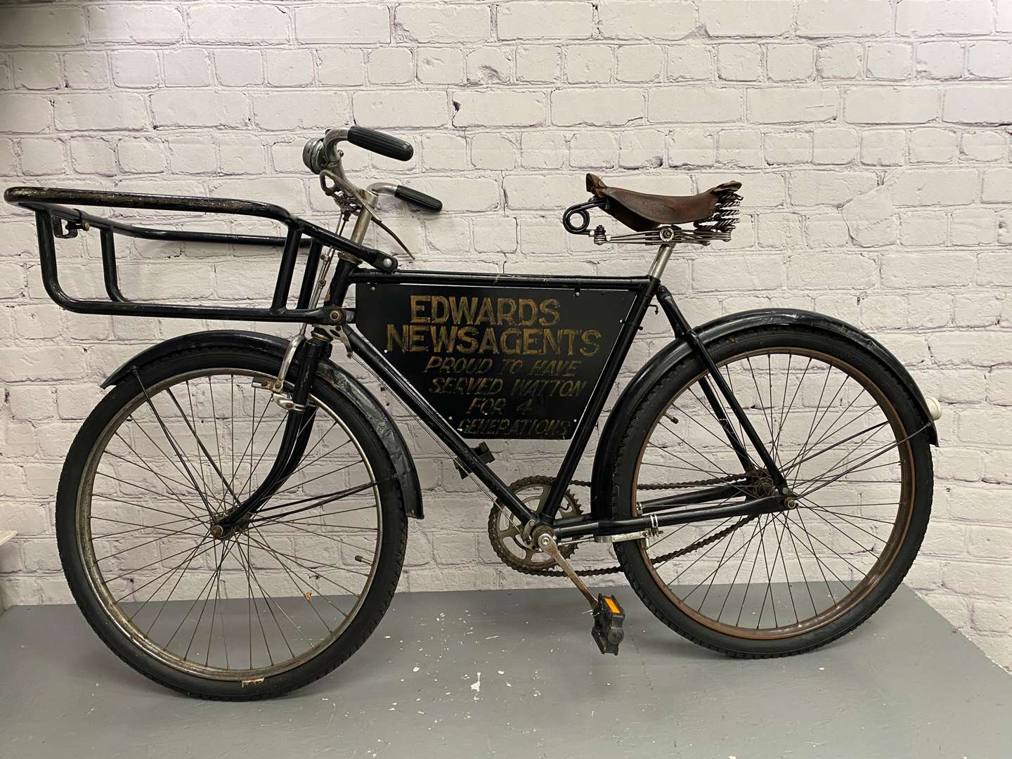 <p>Elswick, a mid 20th century trade bicycle,</p>