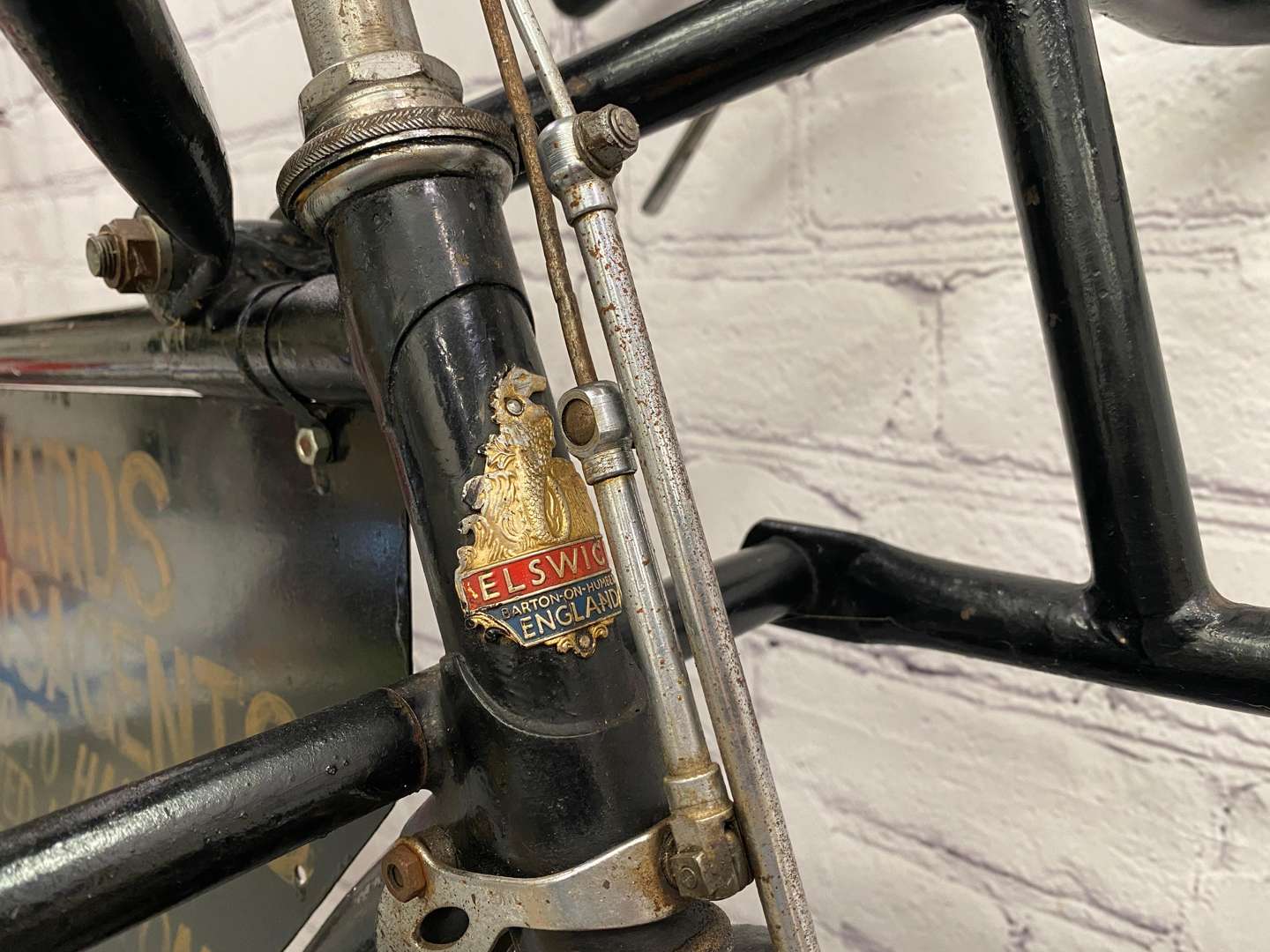 <p>Elswick, a mid 20th century trade bicycle,</p>