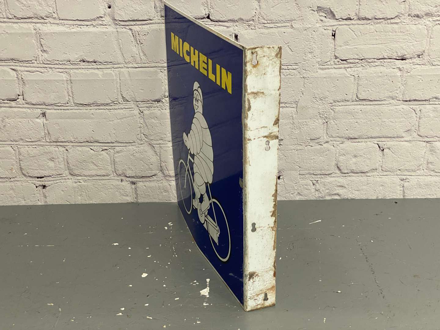 <p>Michelin, a modern printed aluminium flange sign,</p>