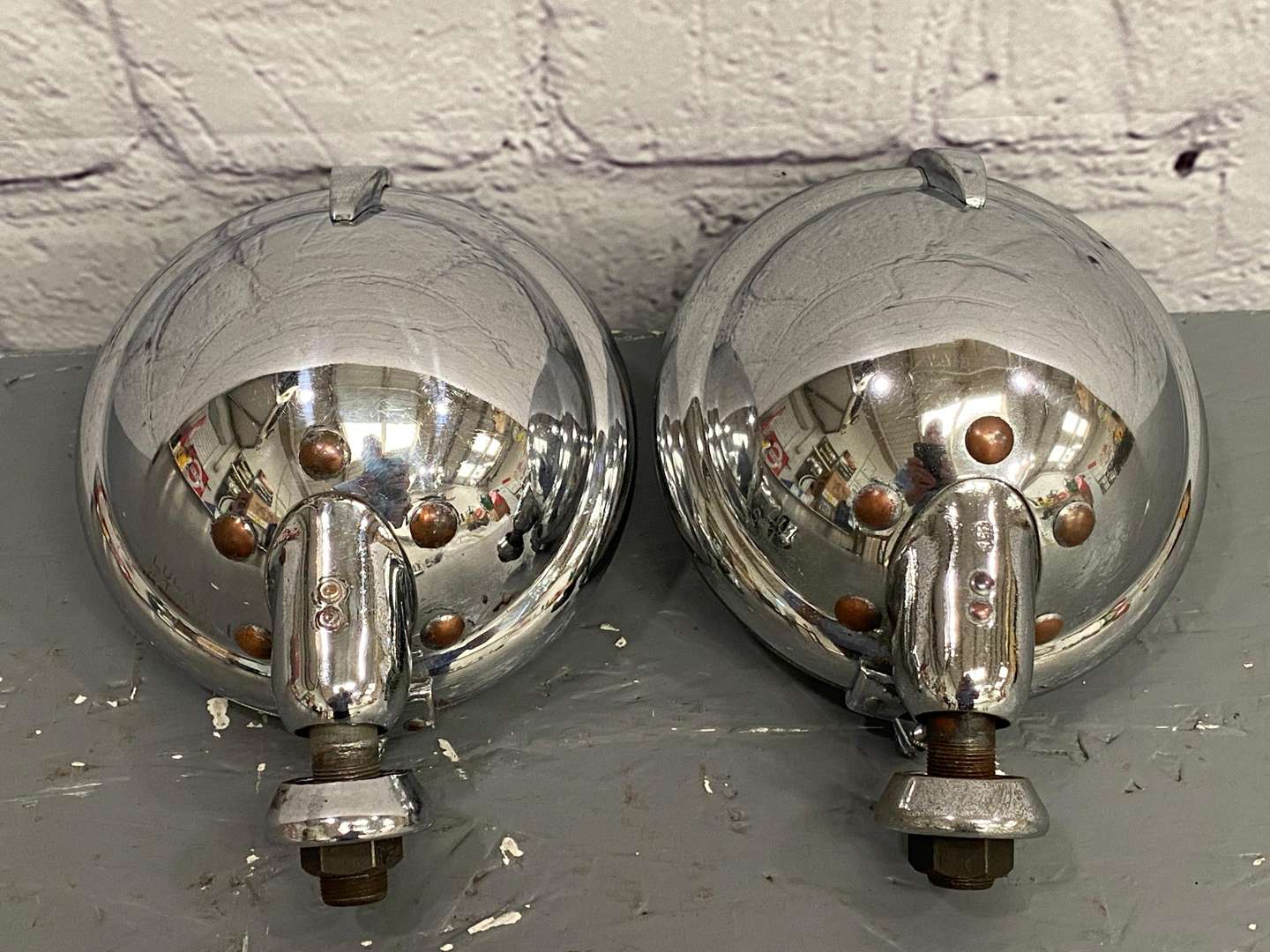<p>Lucas, a pair of 1950's driving lights, 576,</p>