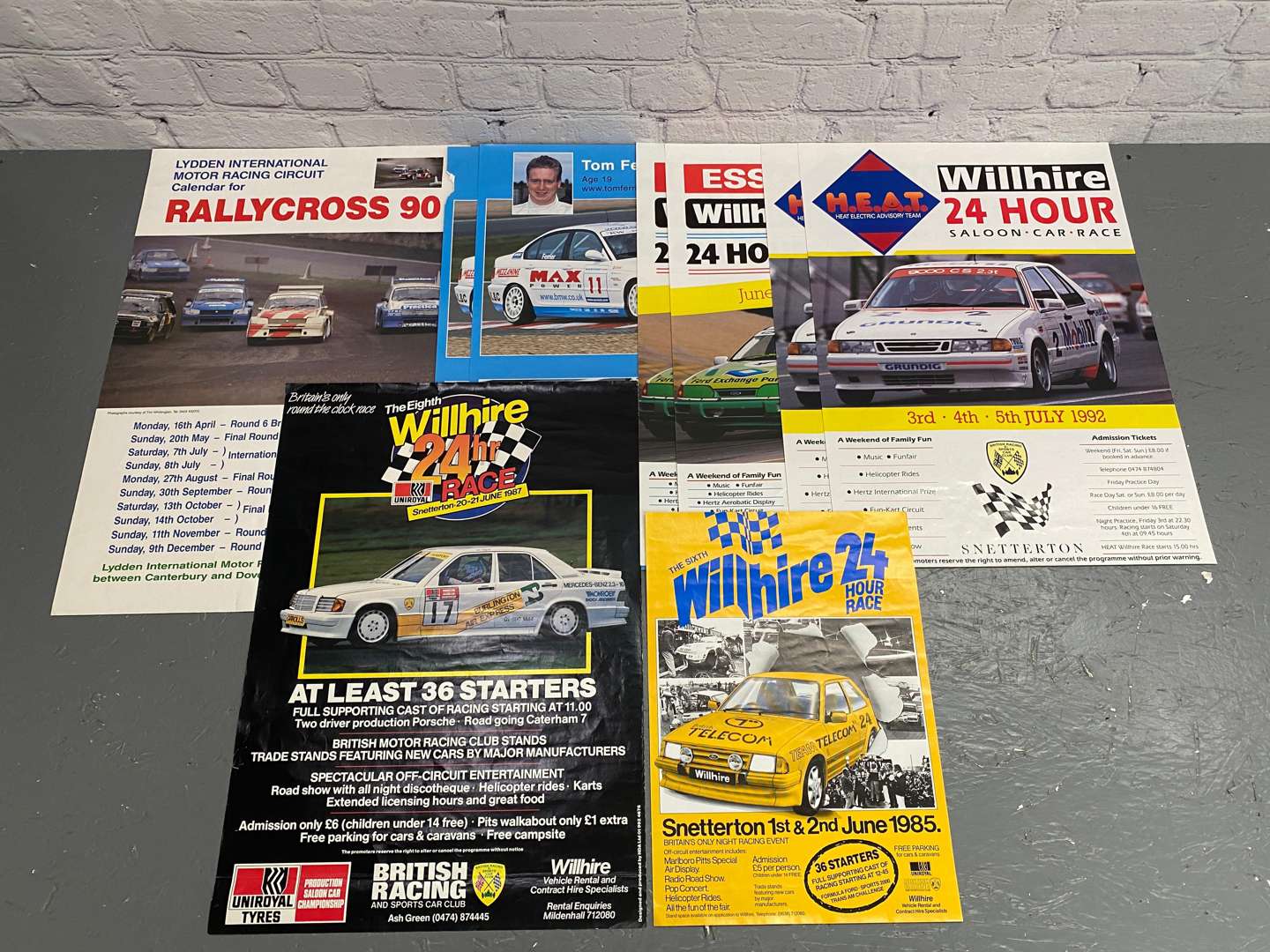 <p>A mixed lot of Automotive Posters,</p>