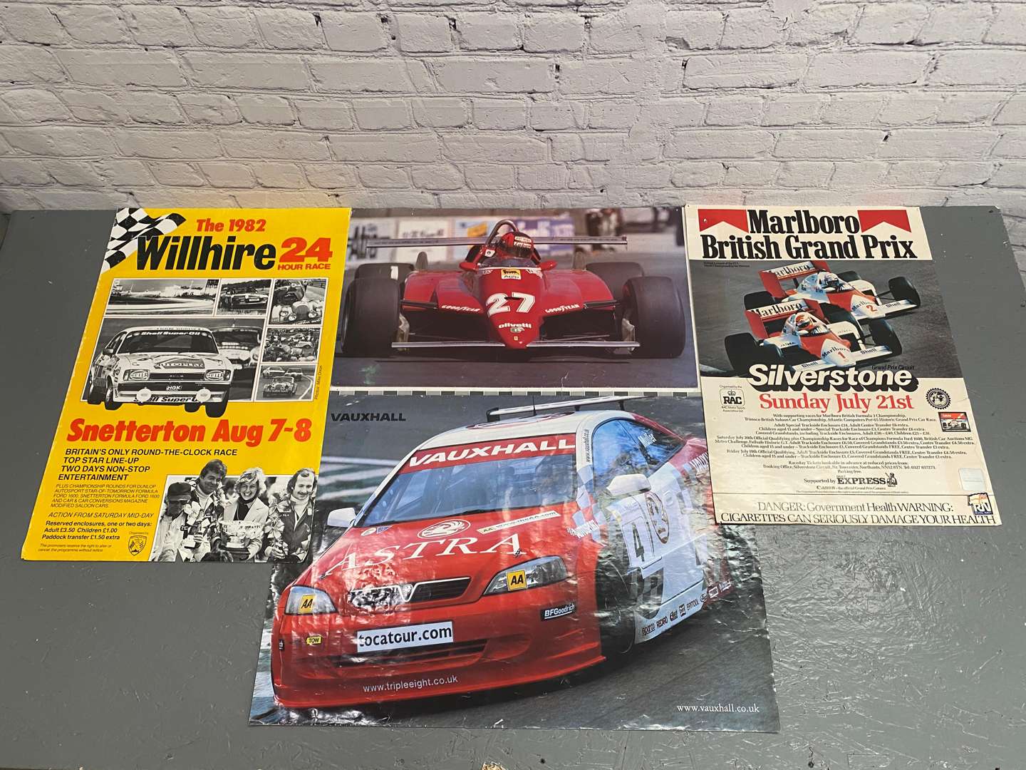 <p>A mixed lot of Automotive Posters,</p>