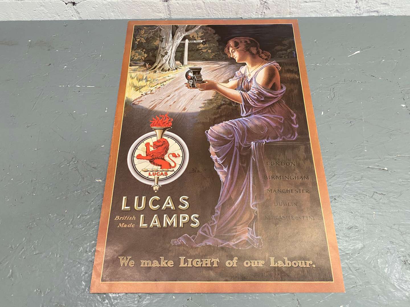 <p>A mixed lot of Automotive Posters,</p>