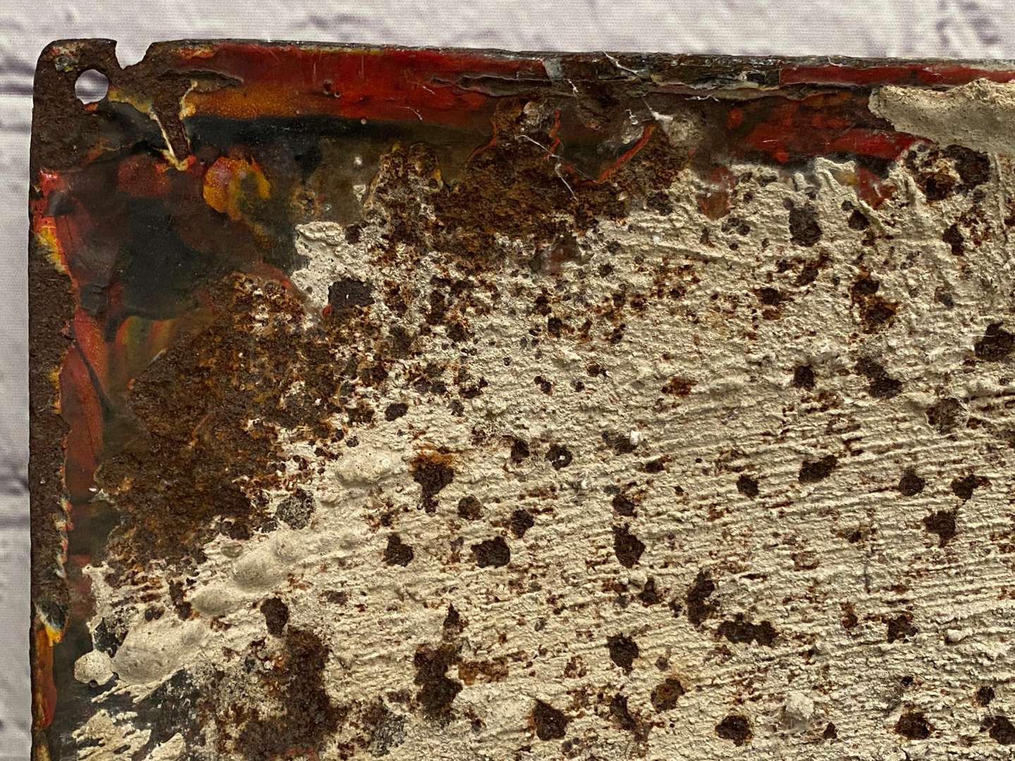 <p>Lyon's Cocoa, a 1930's convex rectangular sign,</p>