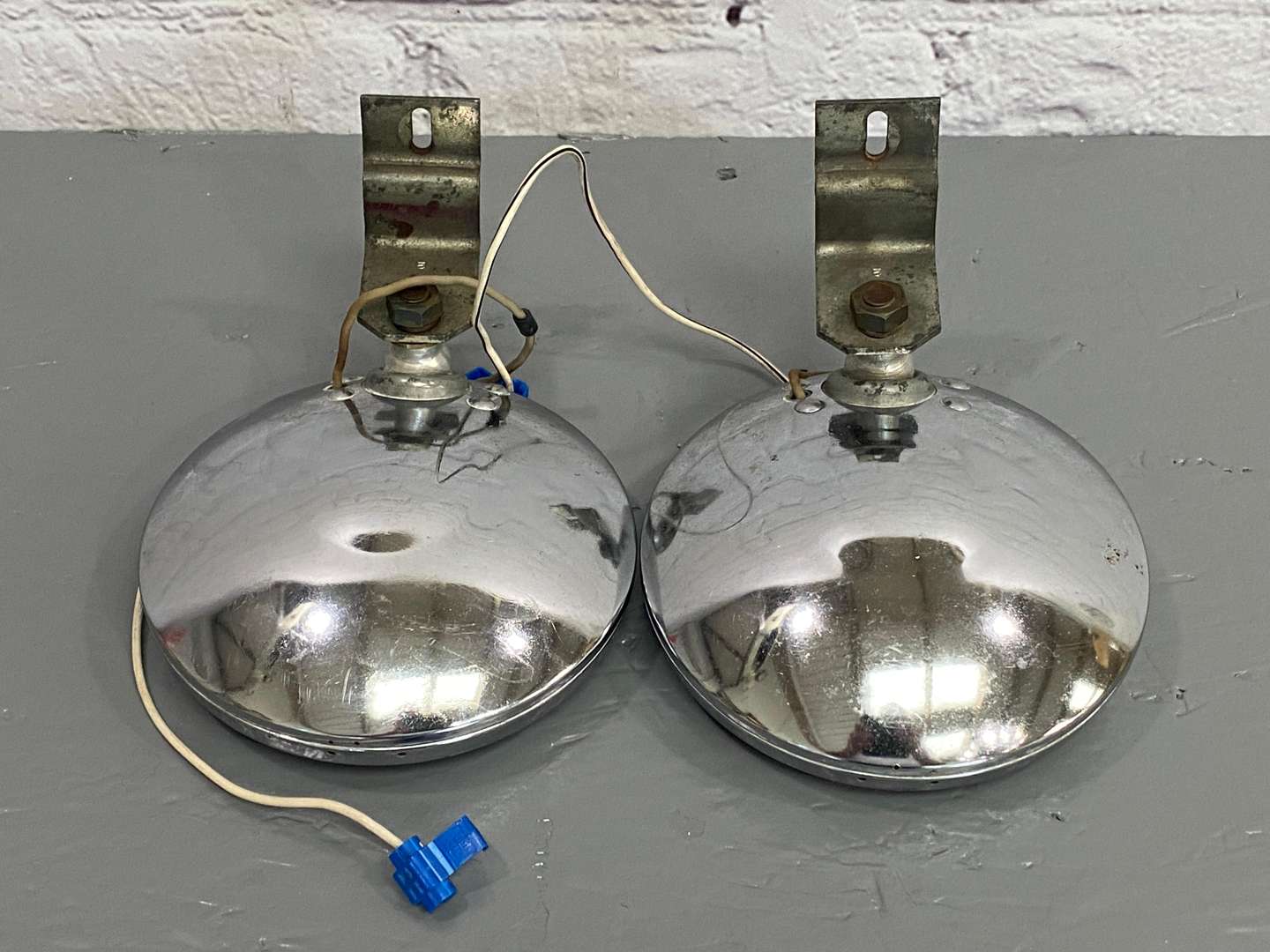 <p>Carello, a pair of 1970's driving lights, 387,</p>
