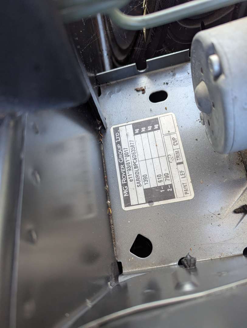 <p>2005 MG TF 160</p>