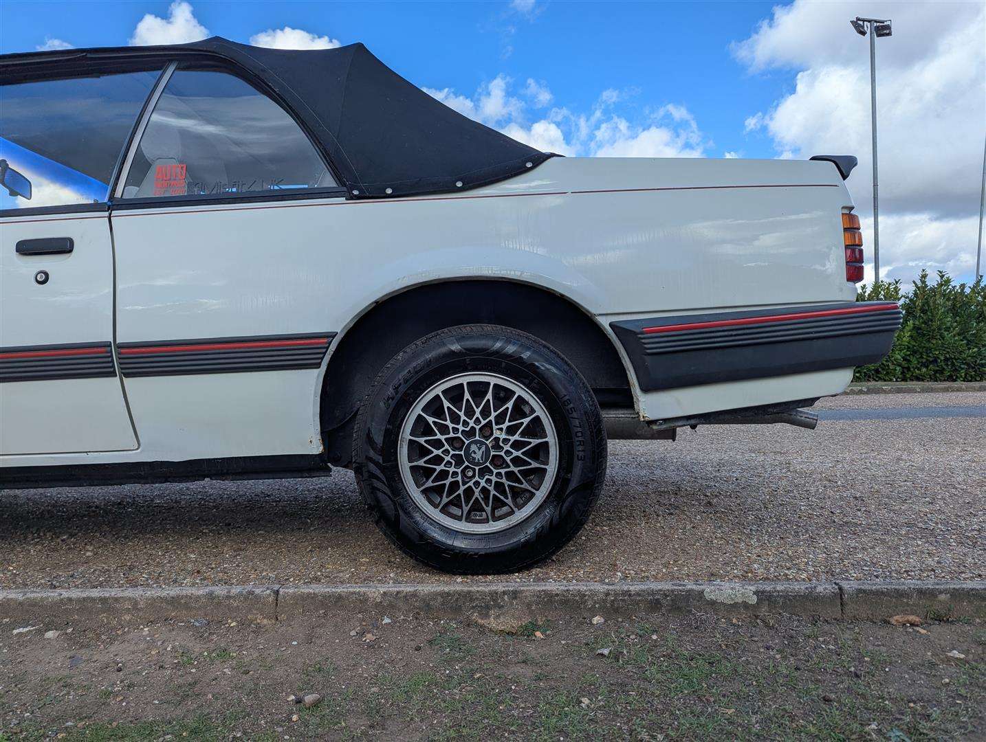 <p>1987 VAUXHALL CAVALIER 1.8 CABRIO</p>