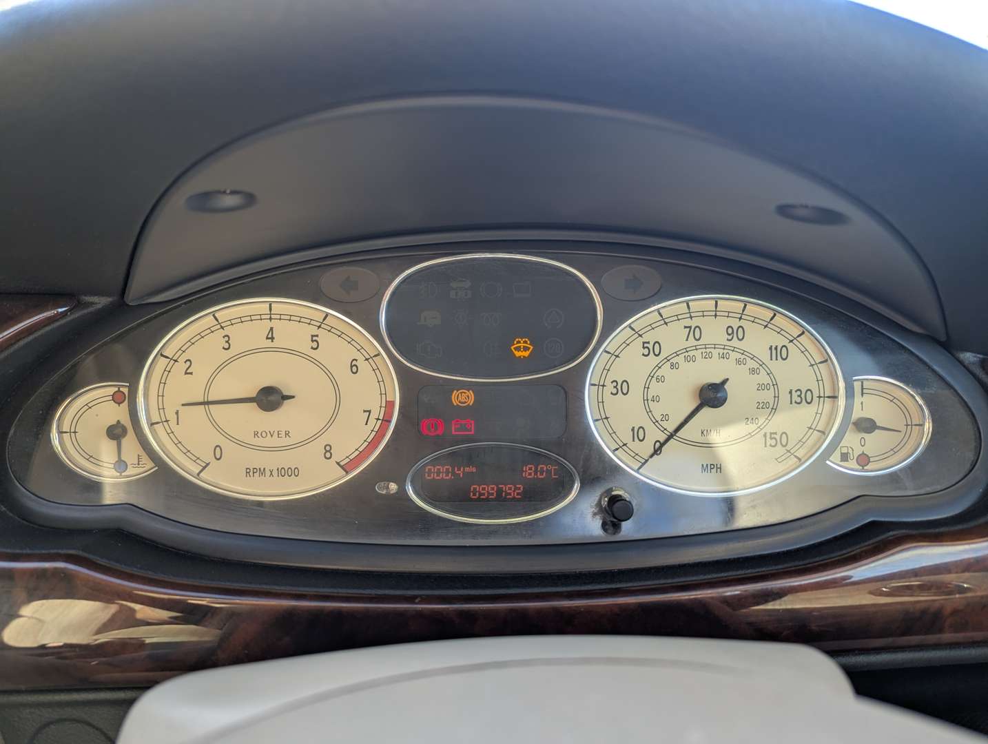 <p>2000 ROVER 75 CLASSIC SE 2.0</p>