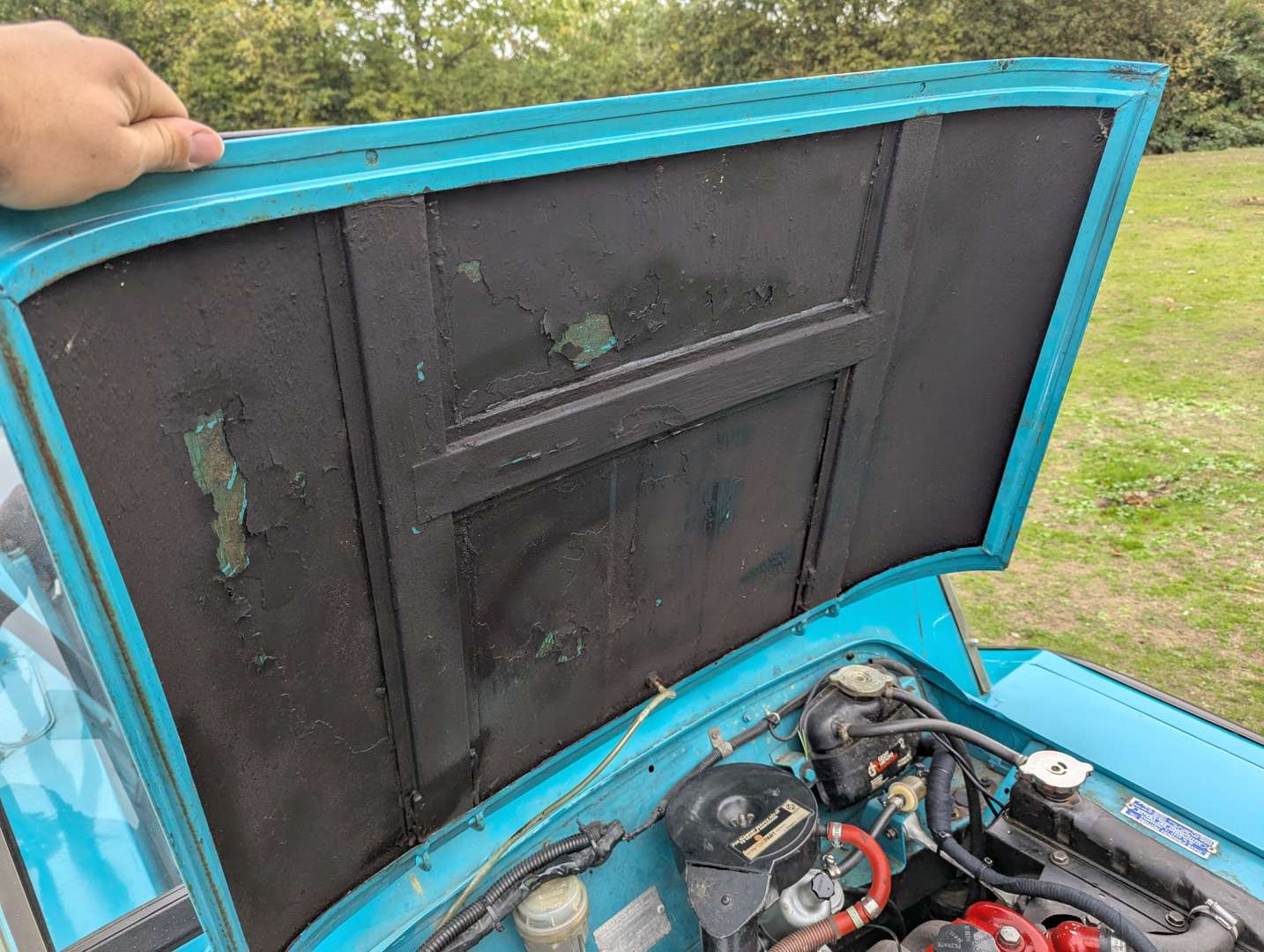 <p>1972 MORRIS MINI MOKE</p>