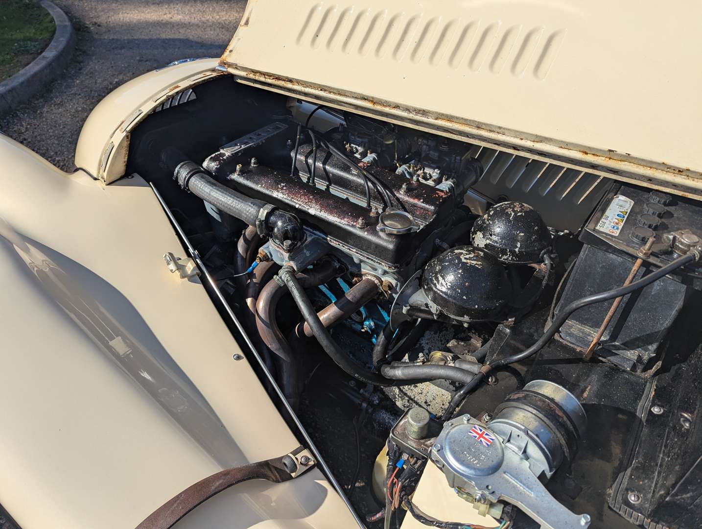 <p>1971 MORGAN 4/4 LOTUS TWIN-CAM 1600</p>