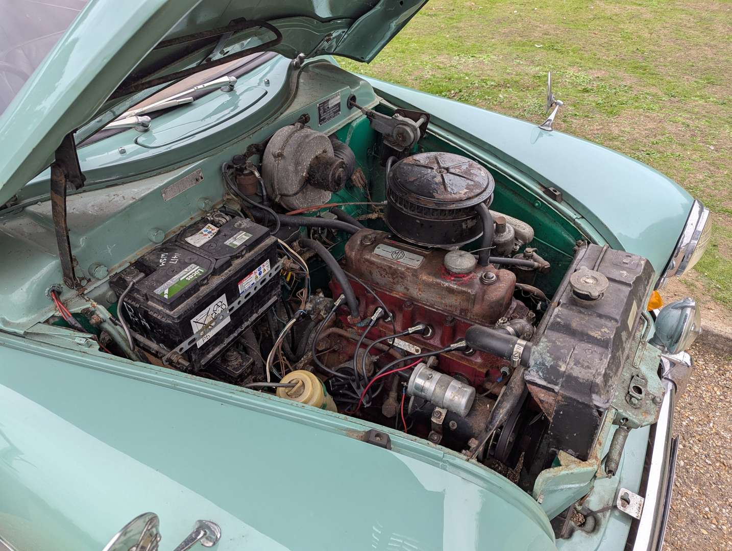 <p>1955 MG MAGNETTE</p>