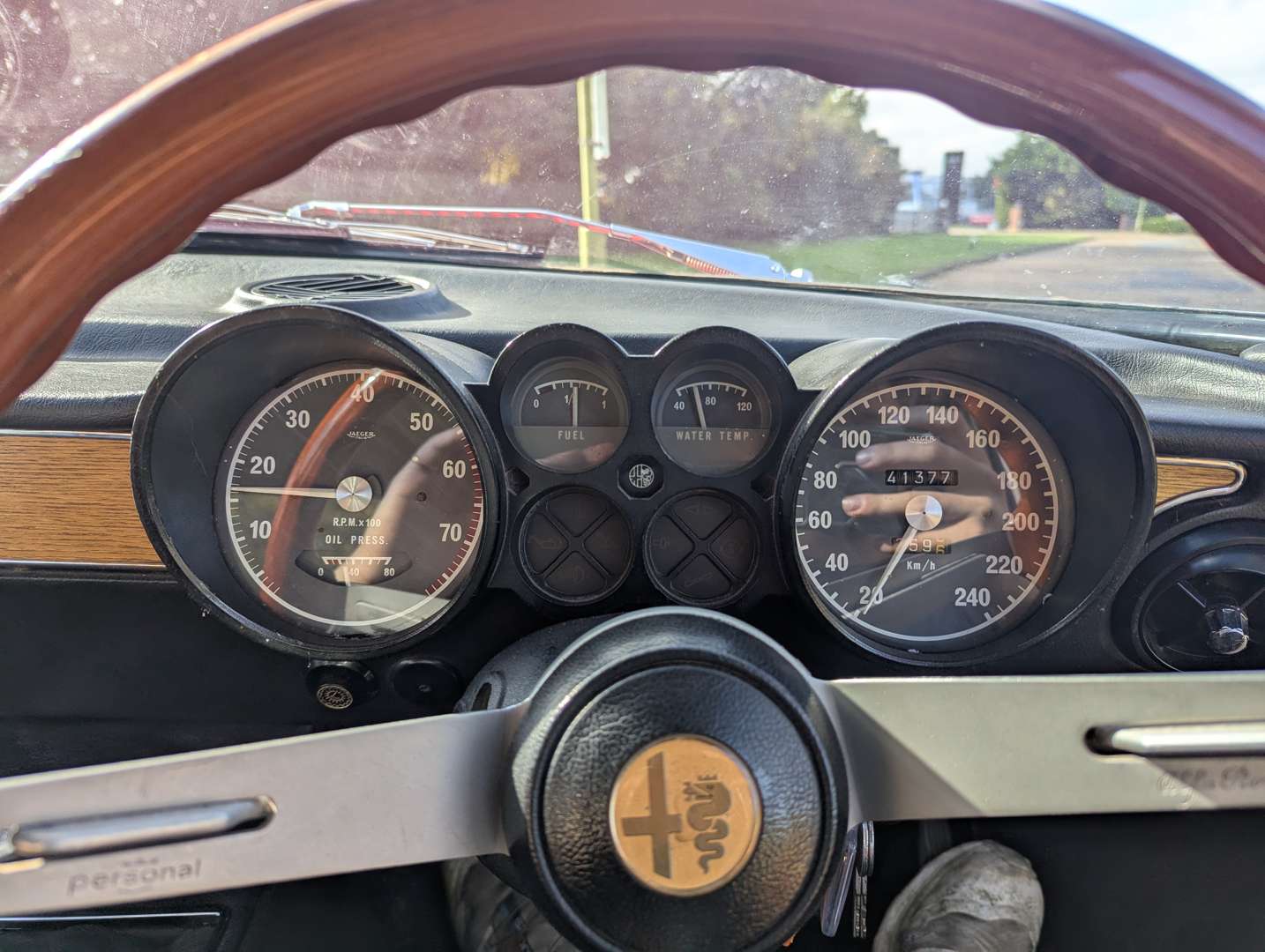 <p>1976 ALFA ROMEO 1600 GT JUNIOR</p>