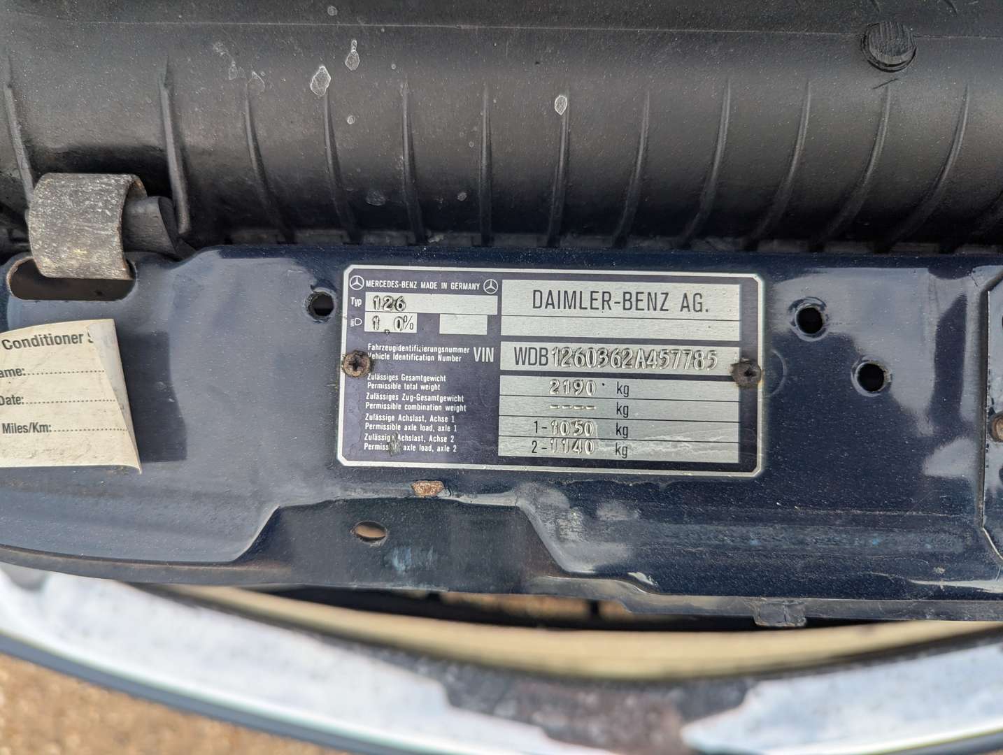 <p>1989 MERCEDES 500 SE AUTO</p>