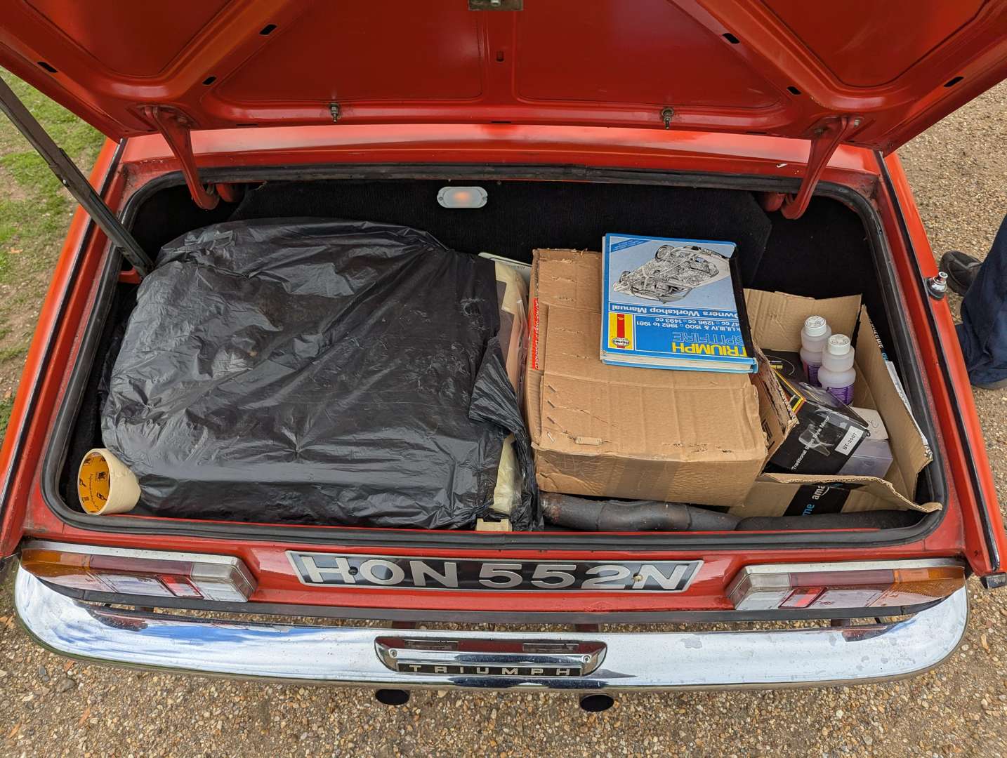 <p>1975 TRIUMPH SPITFIRE 1500</p>