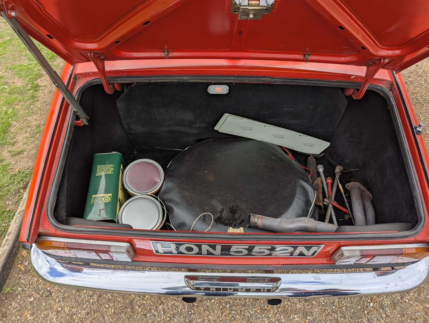 <p>1975 TRIUMPH SPITFIRE 1500</p>