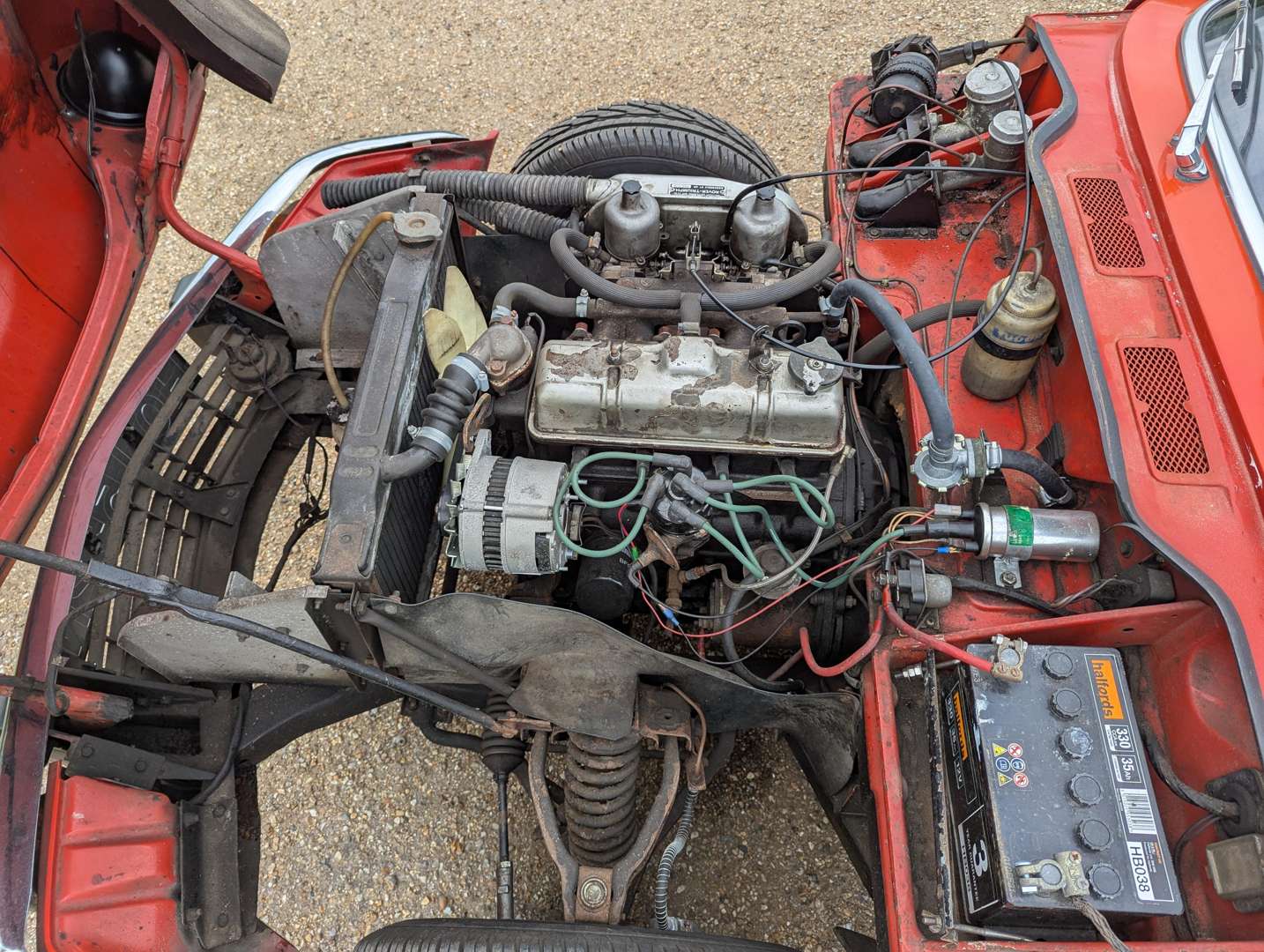 <p>1975 TRIUMPH SPITFIRE 1500</p>