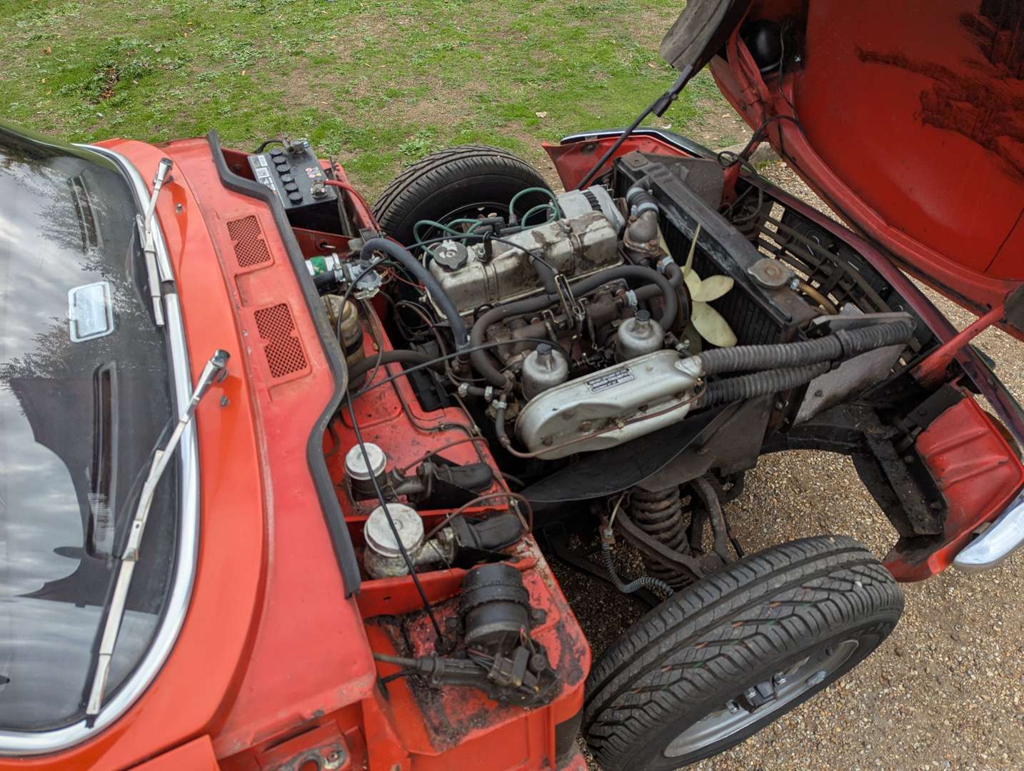 <p>1975 TRIUMPH SPITFIRE 1500</p>