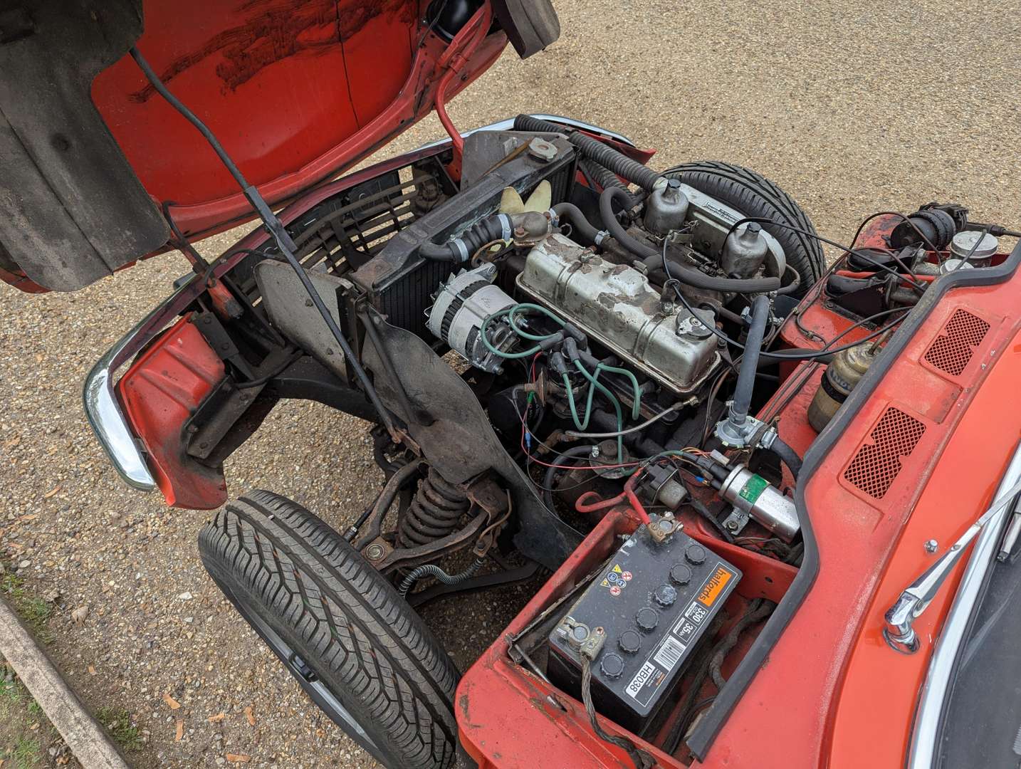 <p>1975 TRIUMPH SPITFIRE 1500</p>