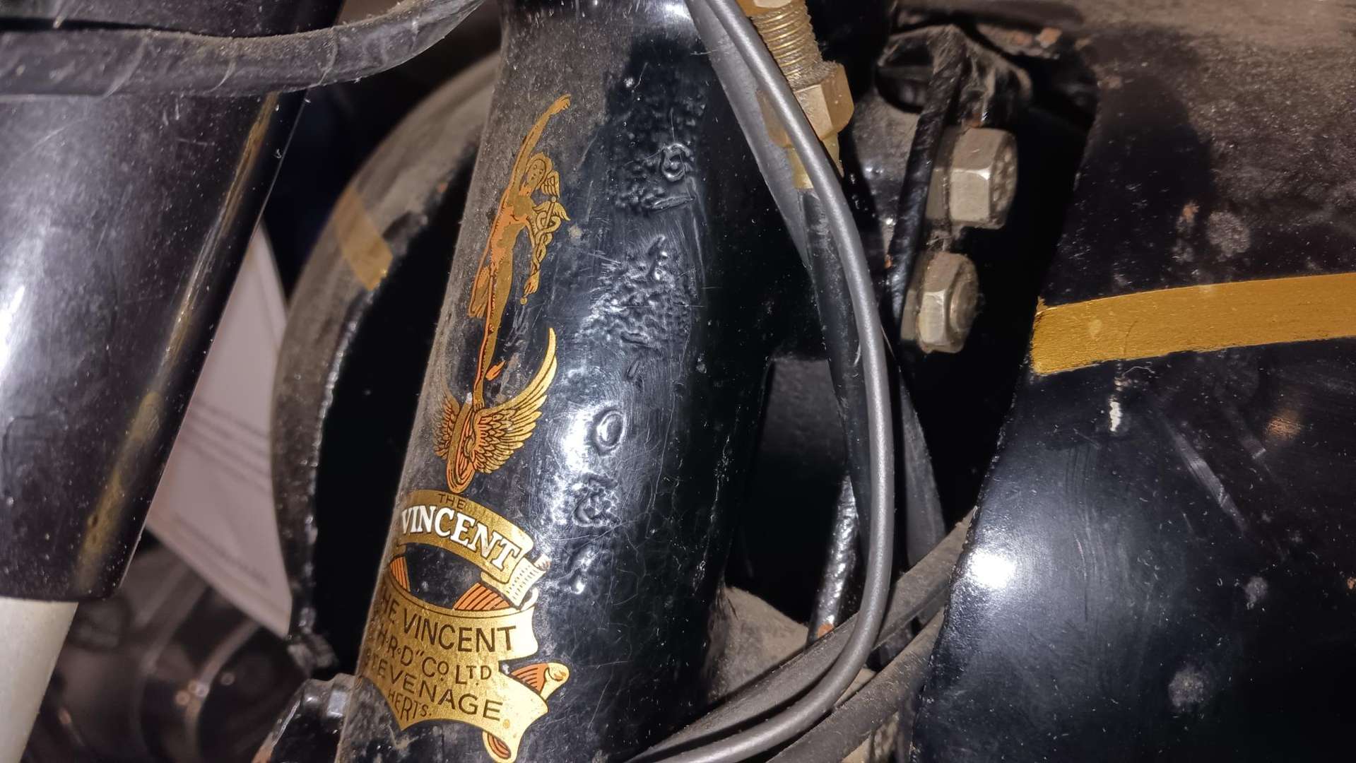 <p>1950 VINCENT COMET SERIES C</p>