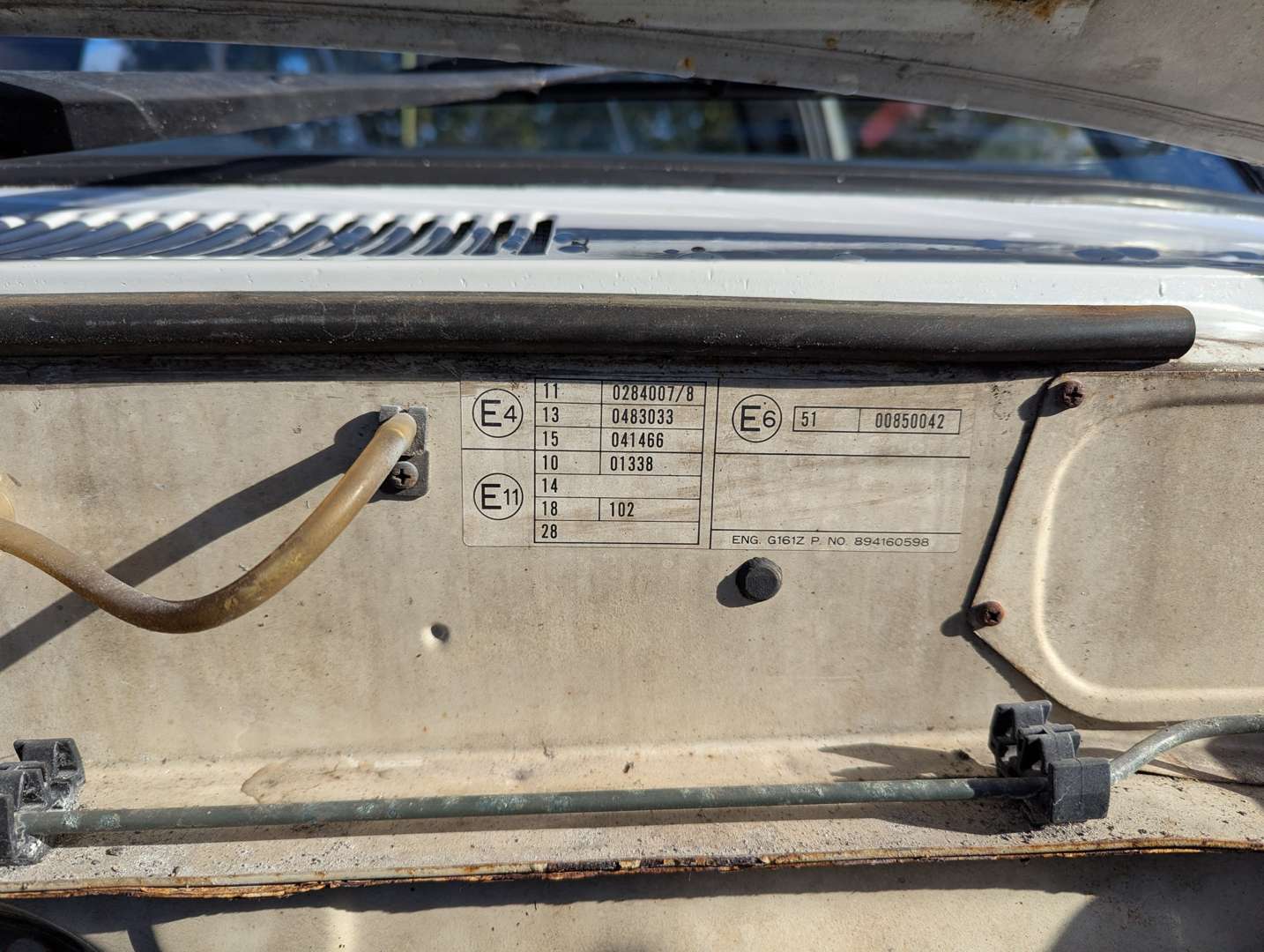 <p>1986 BEDFORD KB PICK-UP</p>