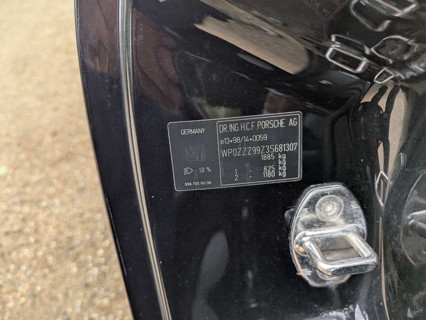 <p>2003 PORSCHE 911 (996) TURBO</p>