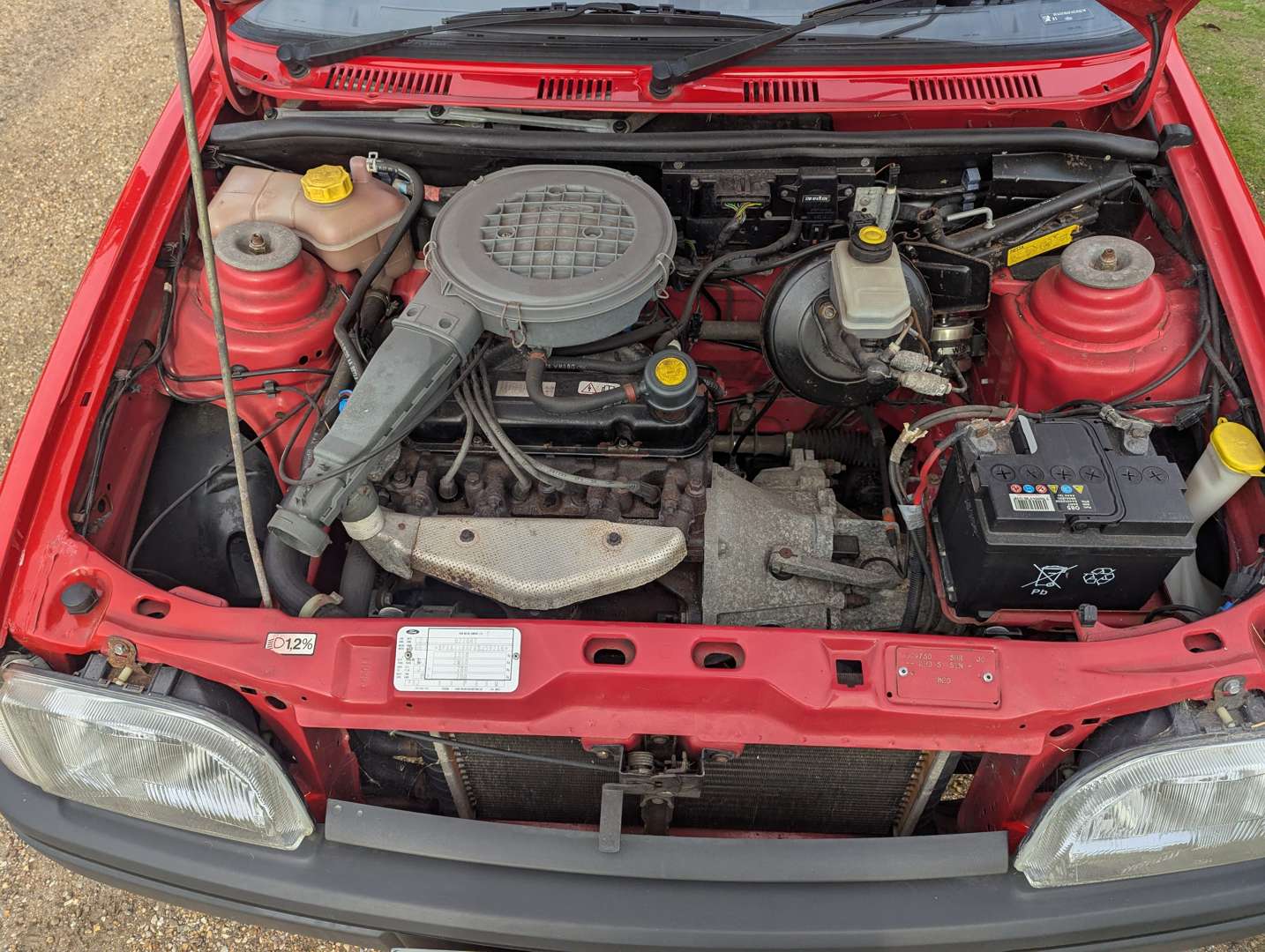 <p>1995 FORD FIESTA 1.1 QUARTZ</p>