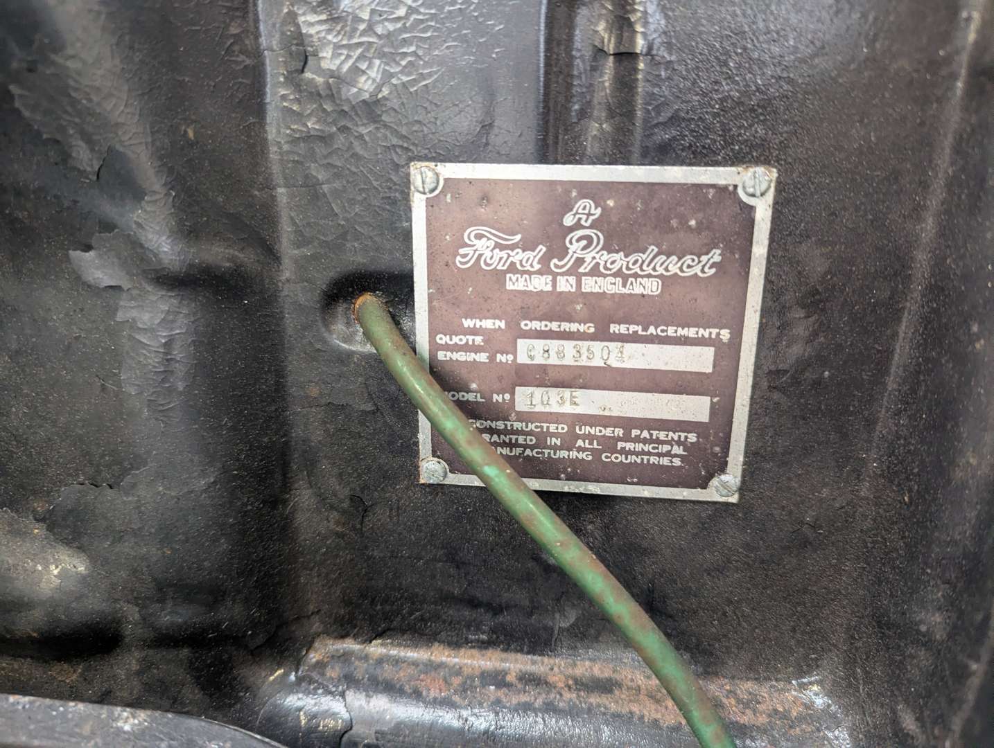 <p>1956 FORD POPULAR 103E</p>