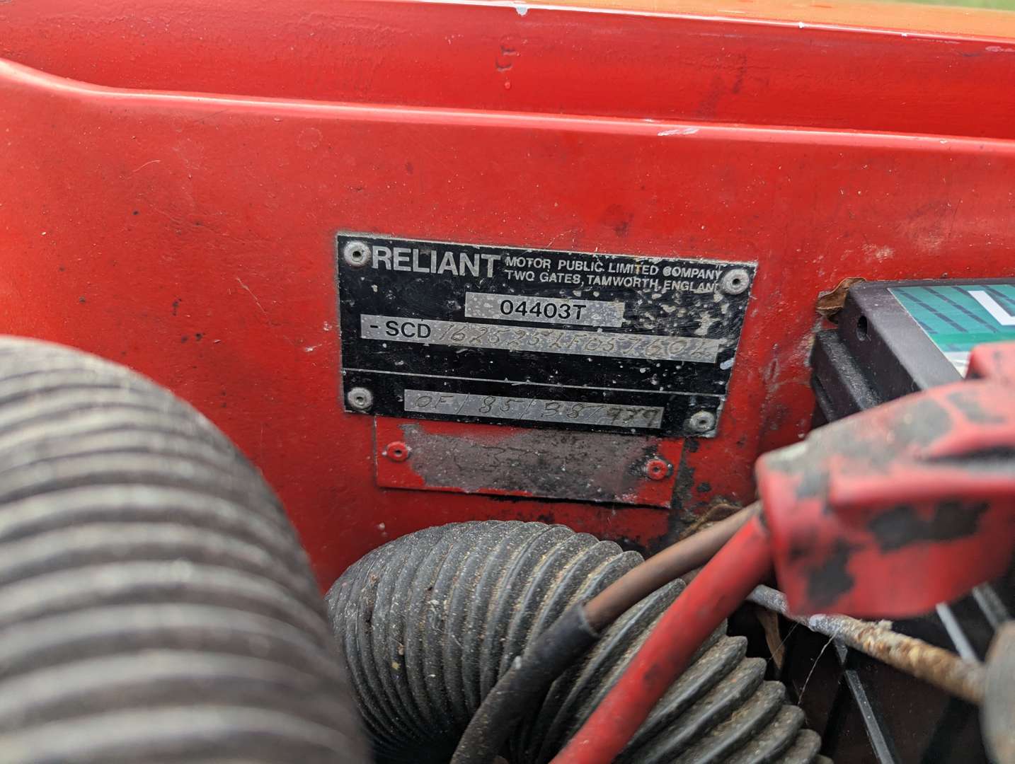 <p>1990 RELIANT ROBIN LX</p>