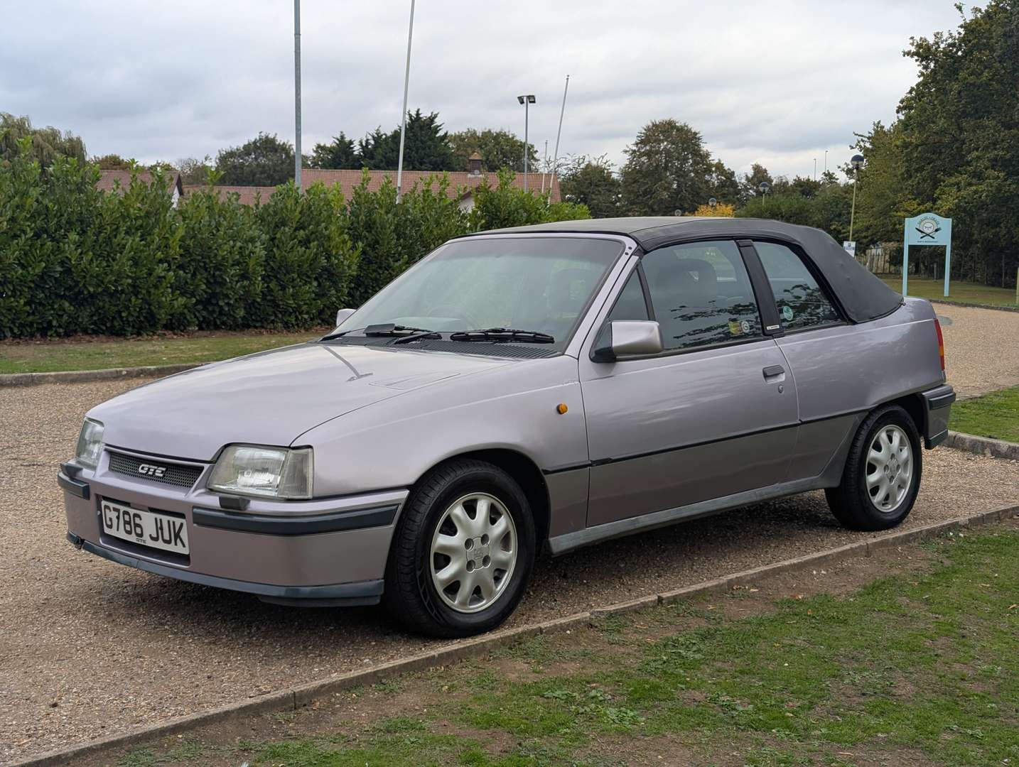 <p>1990 VAUXHALL ASTRA GTE CONVERTIBLE</p>