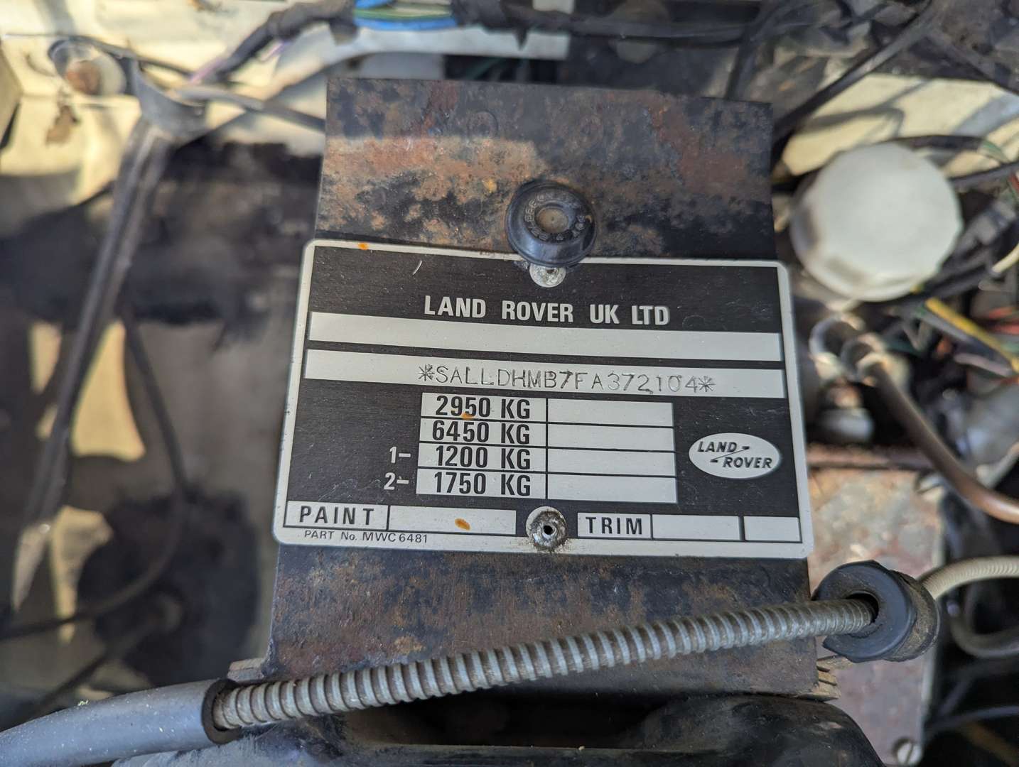 <p>1989 LAND ROVER 110 CSW</p>