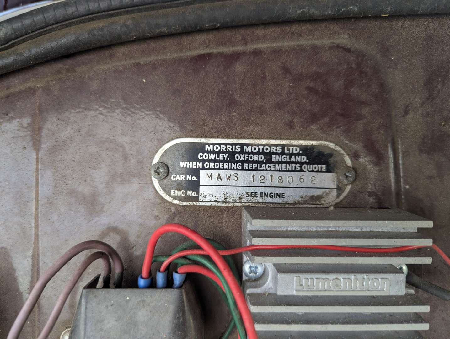 <p>1968 MORRIS MINOR 1000 TRAVELLER</p>