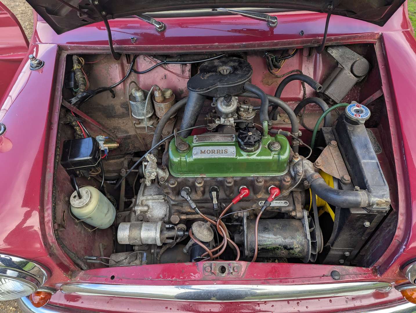 <p>1960 MORRIS MINI DE-LUXE</p>