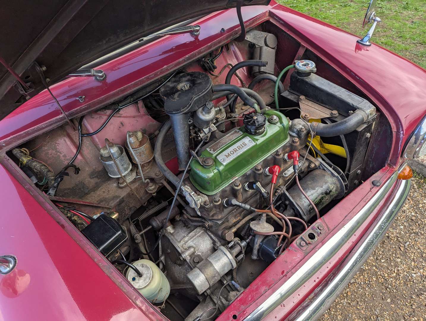 <p>1960 MORRIS MINI DE-LUXE</p>