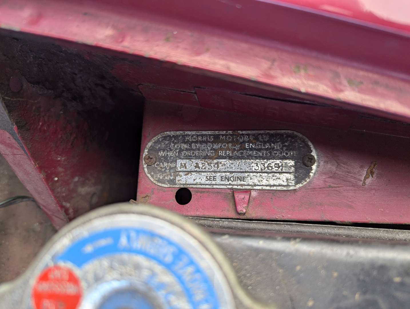 <p>1960 MORRIS MINI DE-LUXE</p>