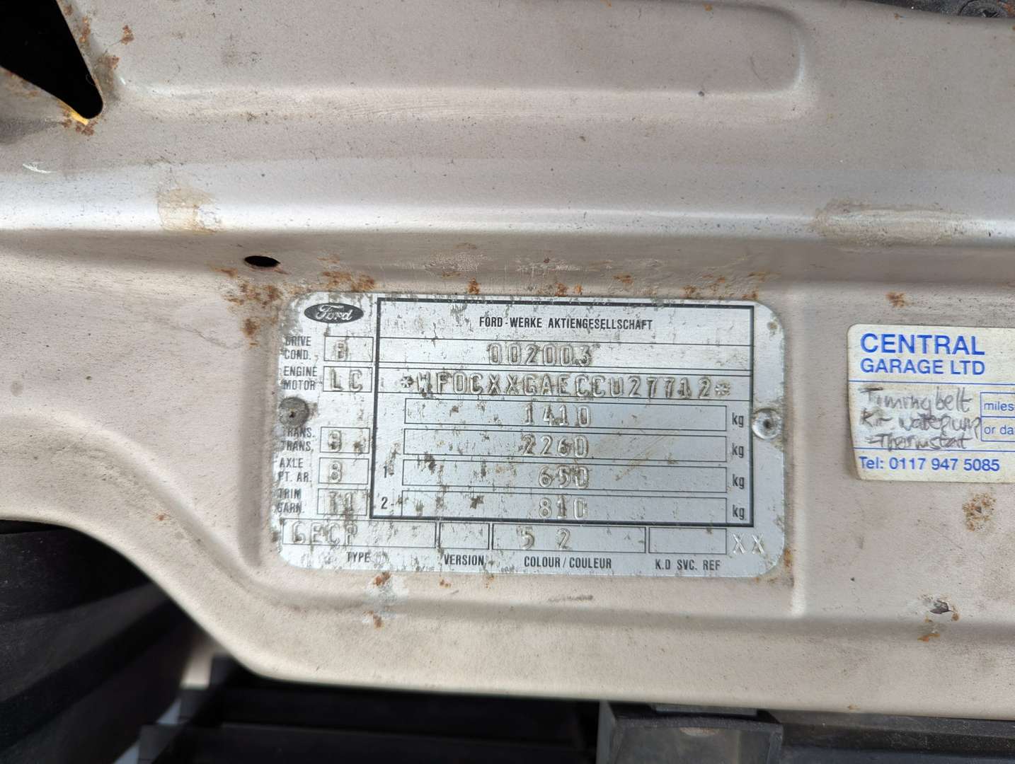 <p>1982 FORD CAPRI CABARET</p>