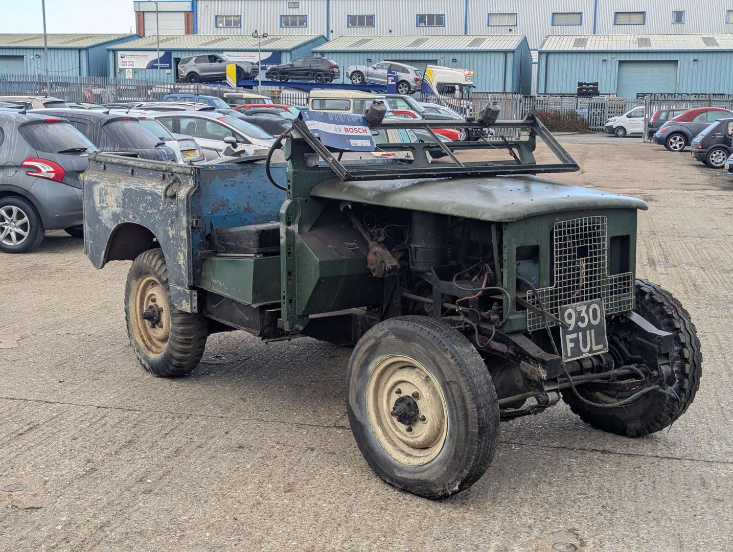 <p>1958 LAND ROVER SERIES II 88" SWB</p>