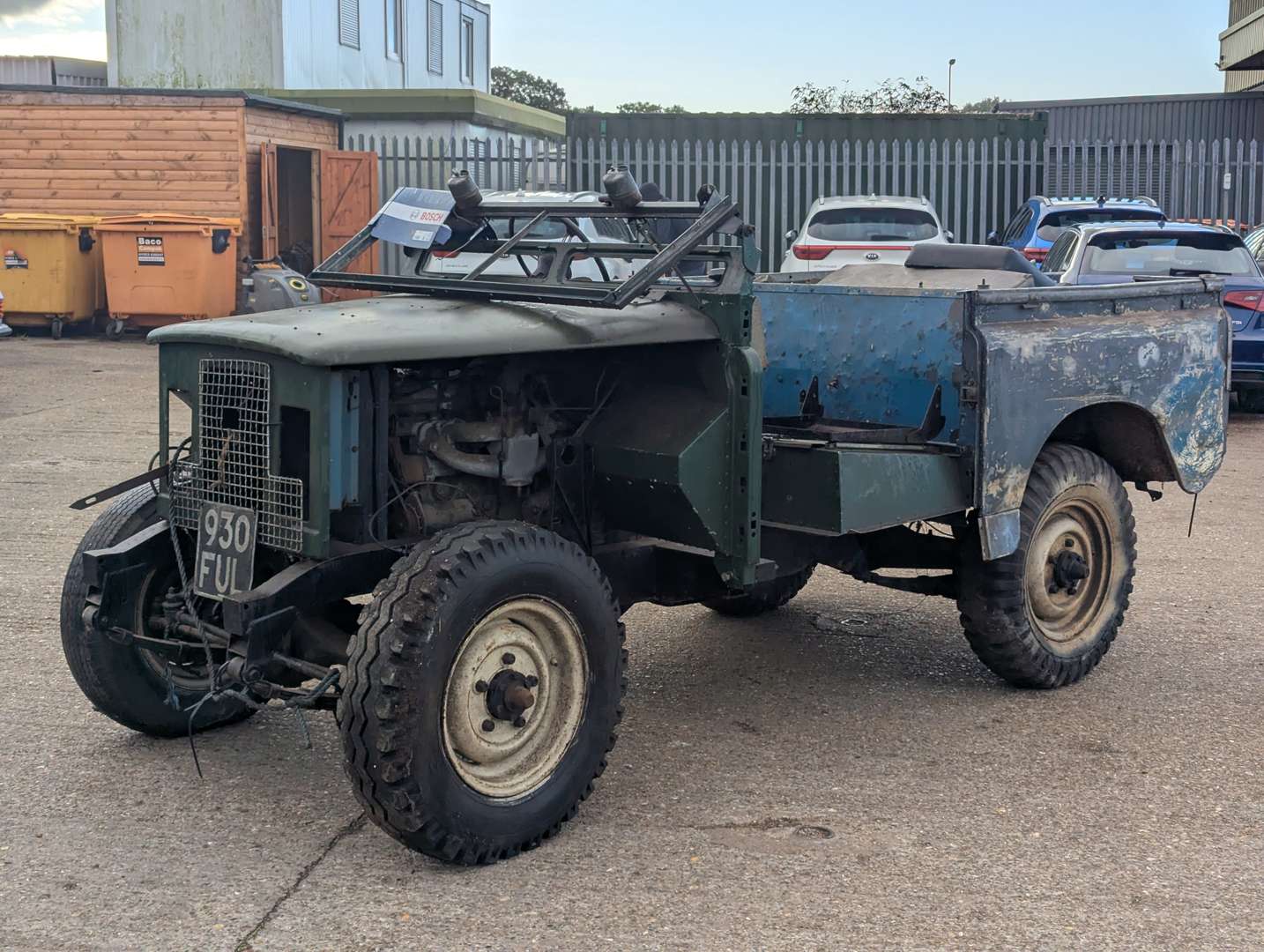 <p>1958 LAND ROVER SERIES II 88" SWB</p>