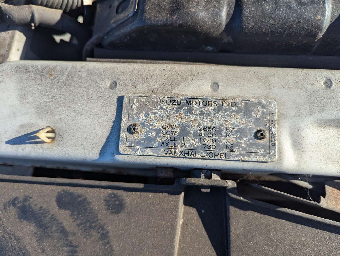 <p>2000 VAUXHALL BRAVA DI 4X4 - CHASSIS NO.3</p>