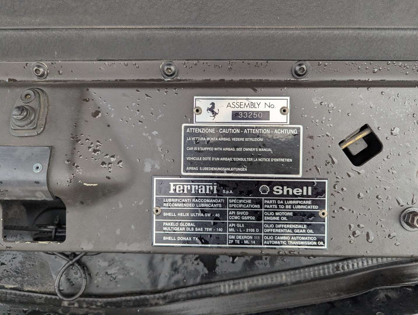 <p>1999 FERRARI 456M GTA</p>