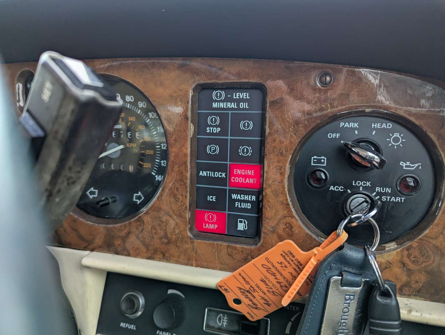 <p>1988 BENTLEY MULSANNE S</p>