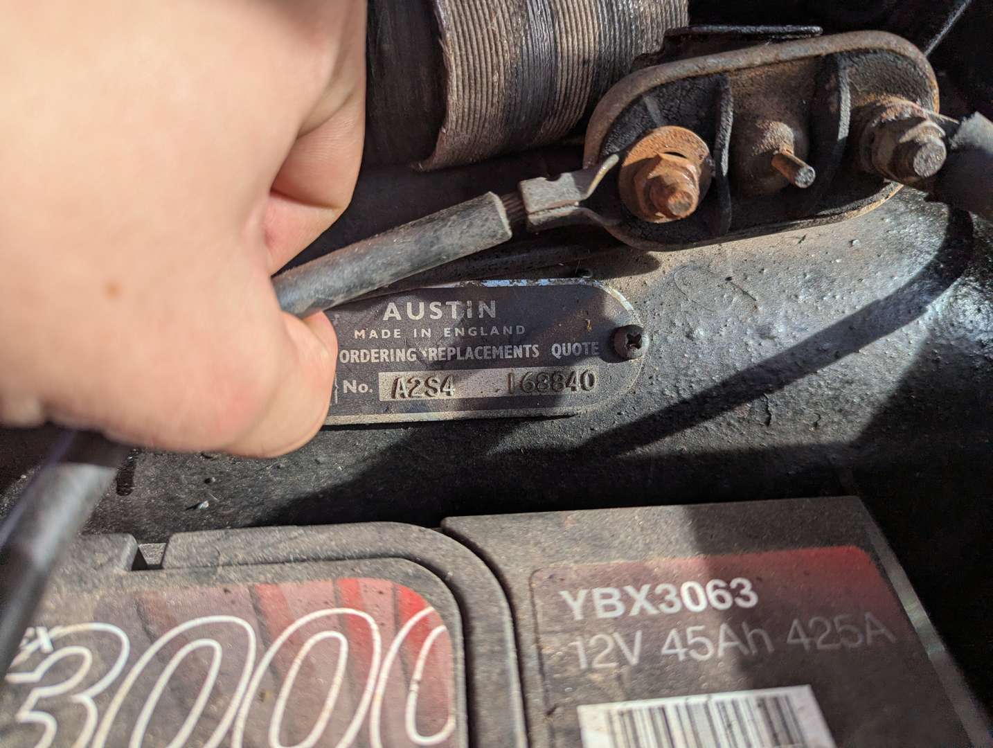 <p>1955 AUSTIN A30 SEVEN</p>