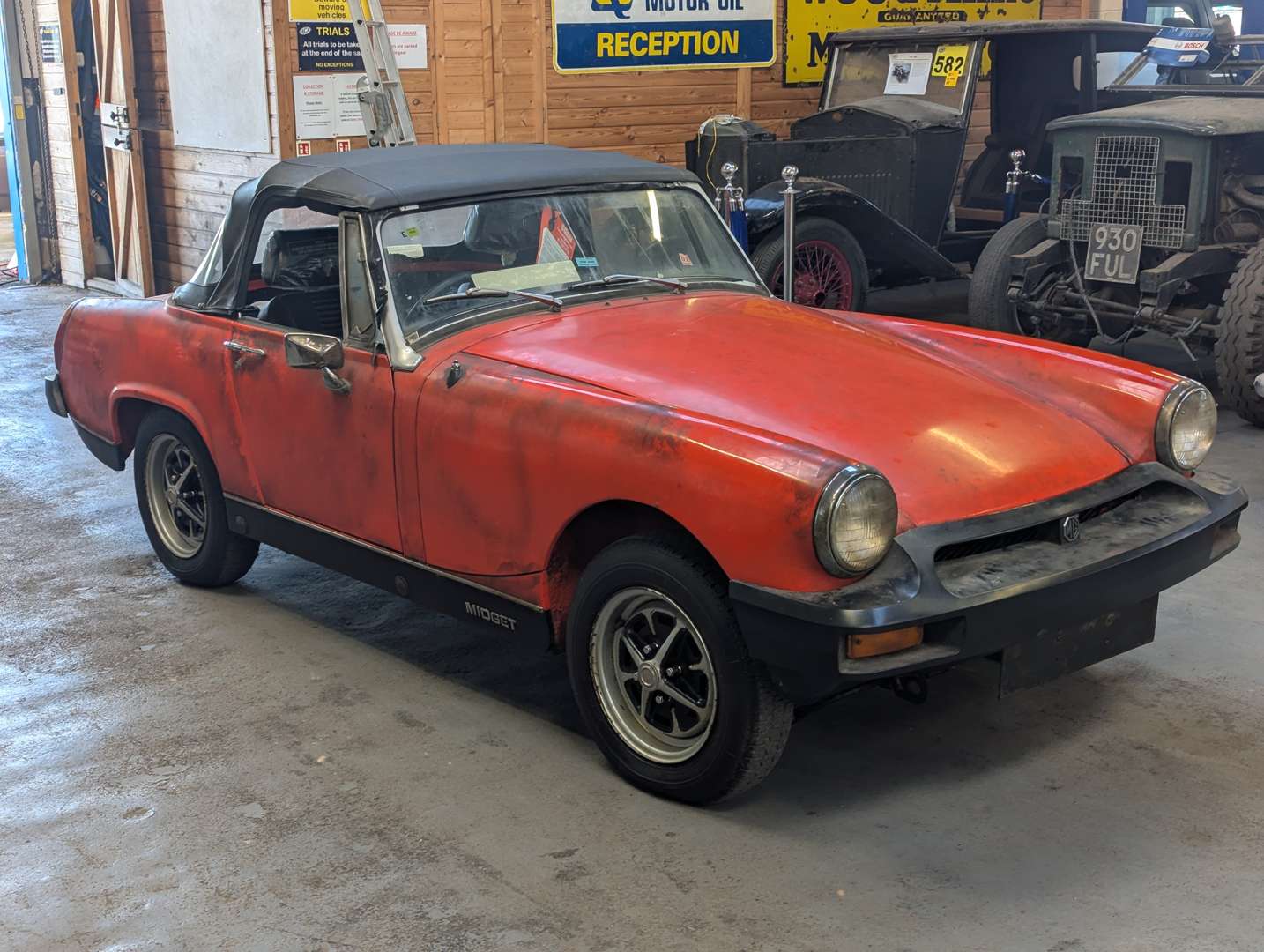 <p>1979 MG MIDGET - UNREGISTERED, 72 MILES FROM NEW</p>