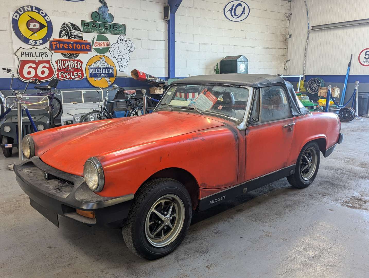 <p>1979 MG MIDGET - UNREGISTERED, 72 MILES FROM NEW</p>