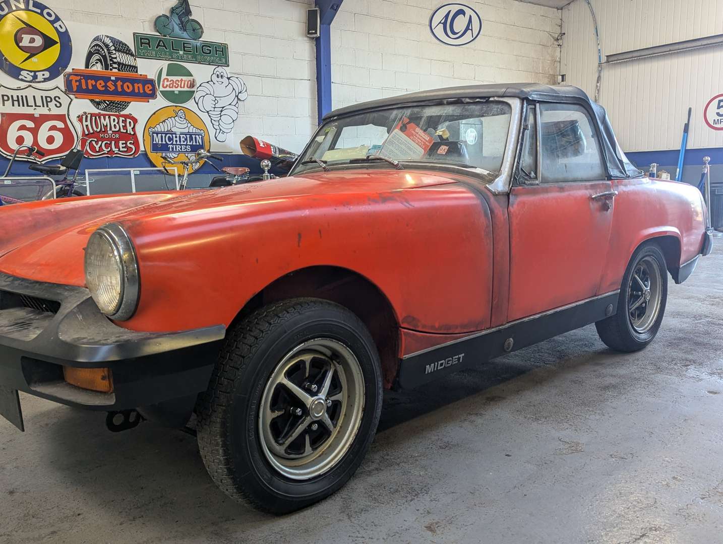 <p>1979 MG MIDGET - UNREGISTERED, 72 MILES FROM NEW</p>