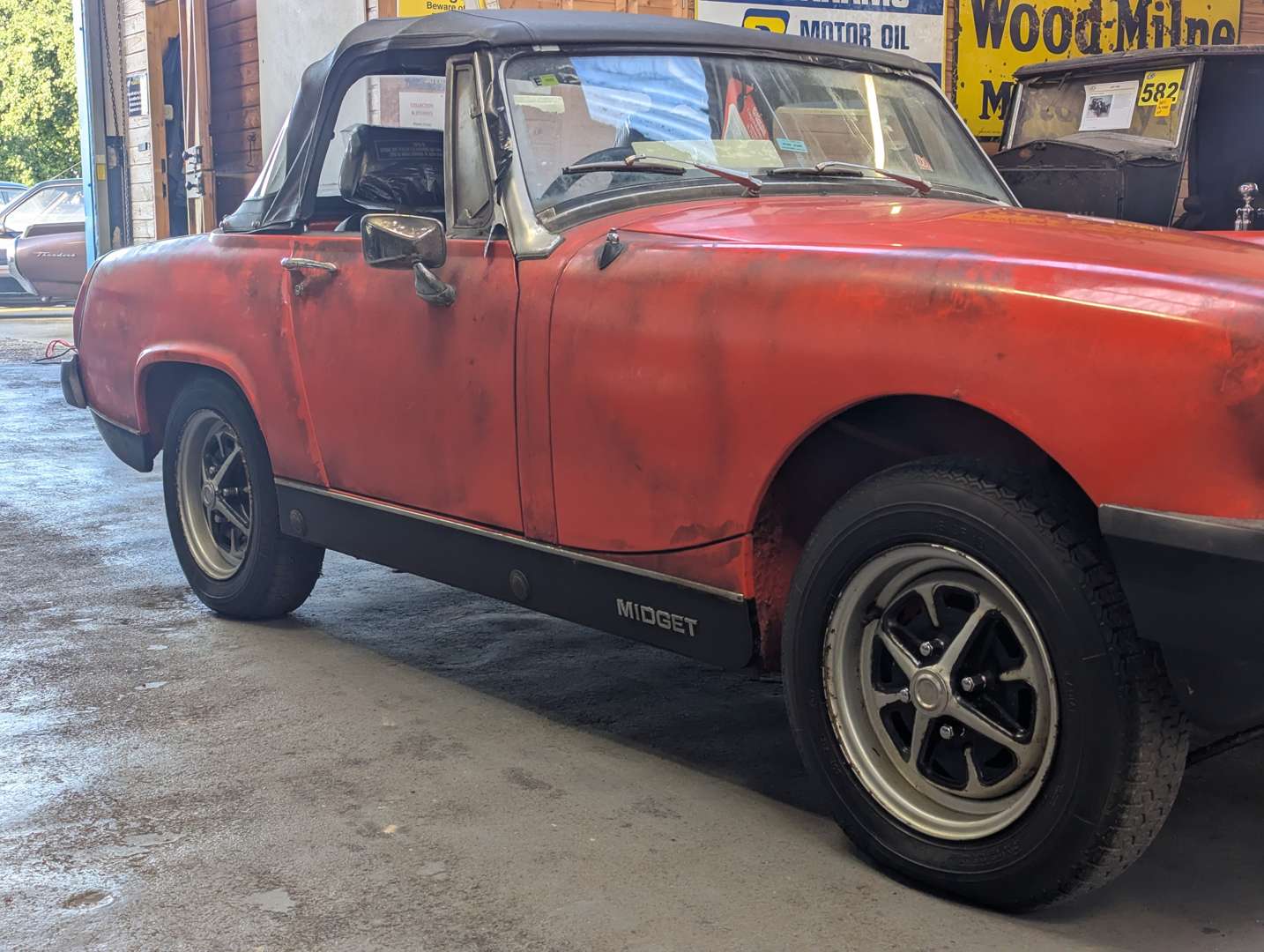 <p>1979 MG MIDGET - UNREGISTERED, 72 MILES FROM NEW</p>