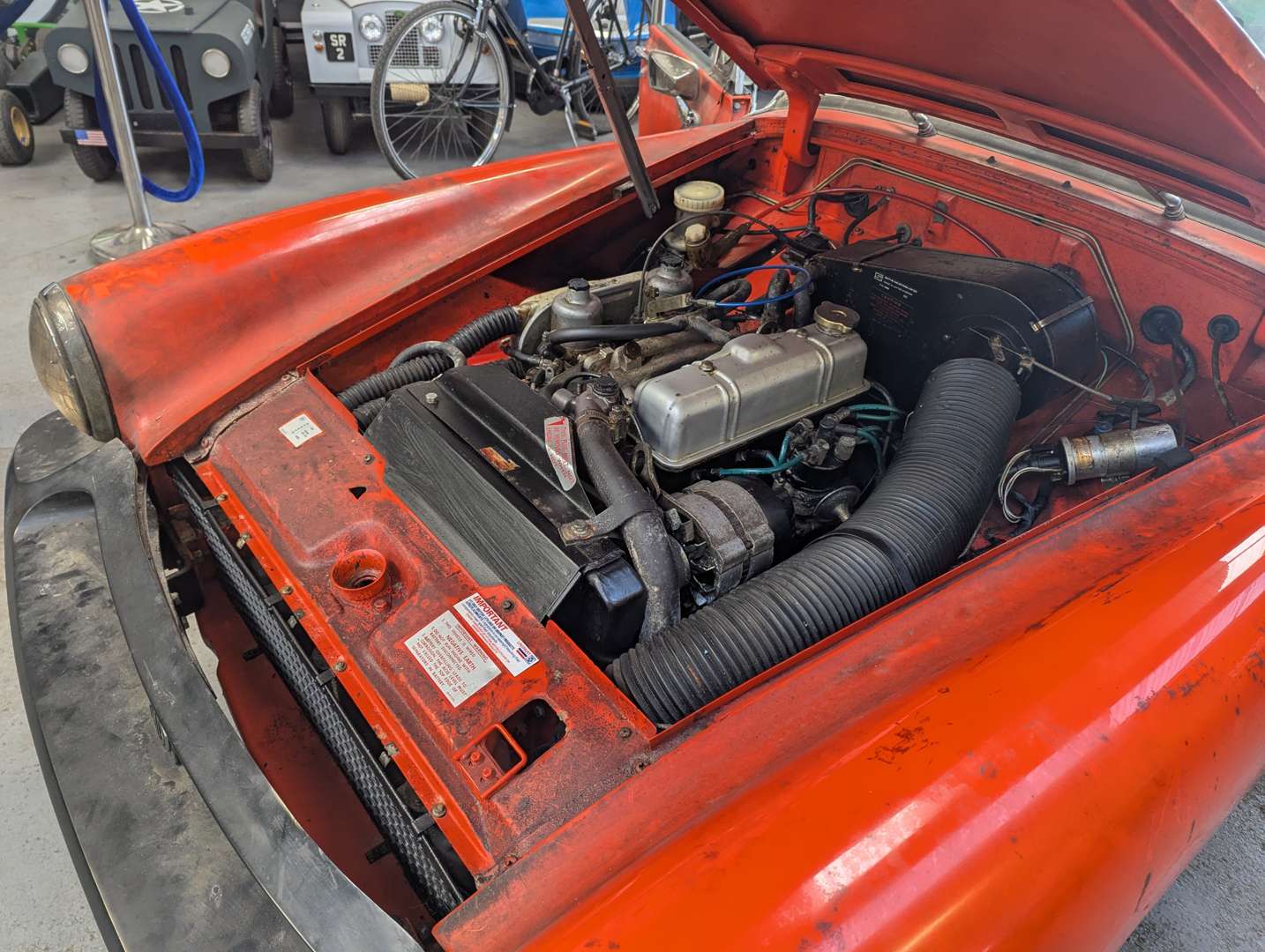 <p>1979 MG MIDGET - UNREGISTERED, 72 MILES FROM NEW</p>